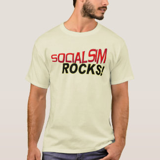 Camiseta rochas do socialismo
