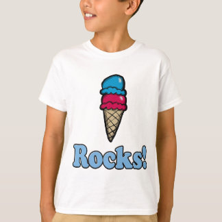 Camiseta Rochas do sorvete
