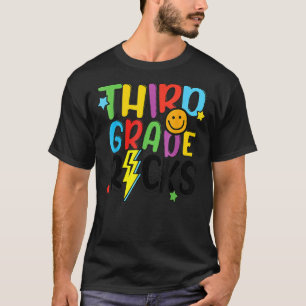 Camiseta Rochas Do Terceiro Grau De Volta À Fita De Relâmpa