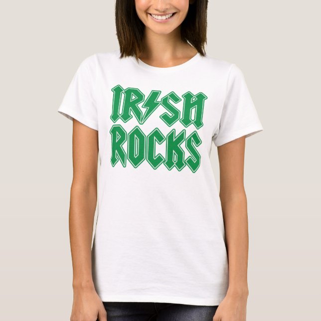 Camiseta Rochas irlandesas (Frente)