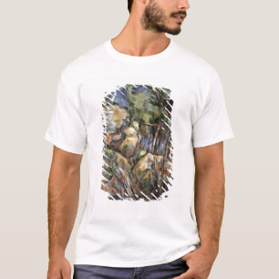 Camiseta Rochas perto das cavernas abaixo do castelo Noir,