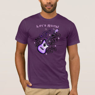 Camiseta Rochas roxas
