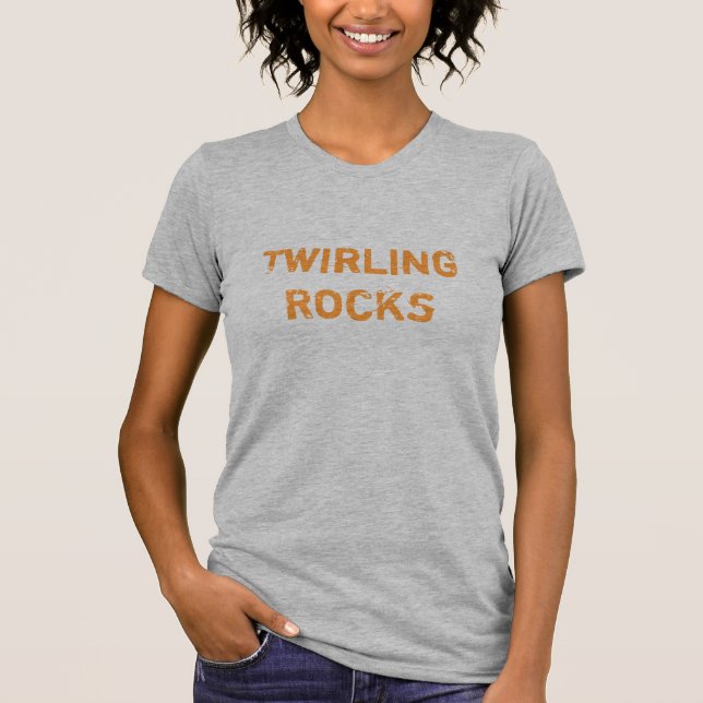 Camiseta Rochas Twirling (Frente)