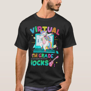 Camiseta Rochas Virtuais do 9º Grau Dabbing Unicorn Mask Ba