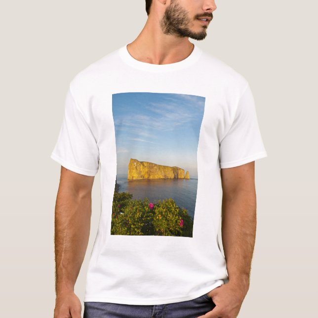 Camiseta Rocher Perce (Perce Rock), Quebec, Canadá. (Frente)