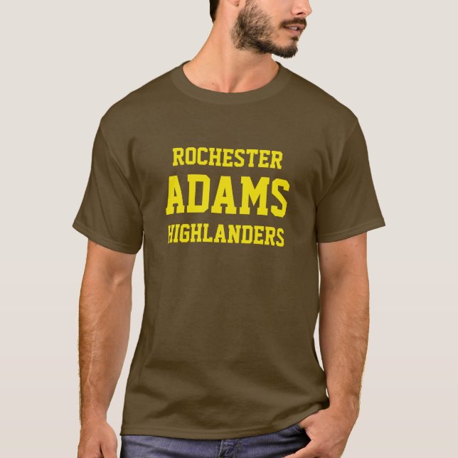 Camiseta Rochester Adams Segundo grau T-Shirt (Frente)