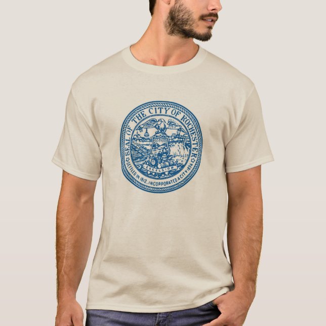 Camiseta Rochester Blue Seal T-Shirt - Claro (Frente)