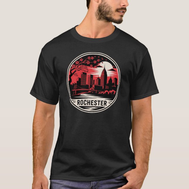 Camiseta Rochester City New York USA (Frente)