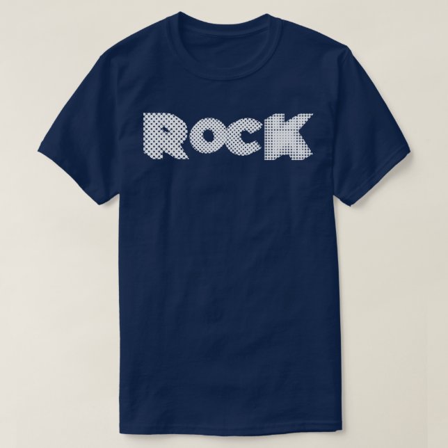 CAMISETA ROCK 8 (Frente do Design)