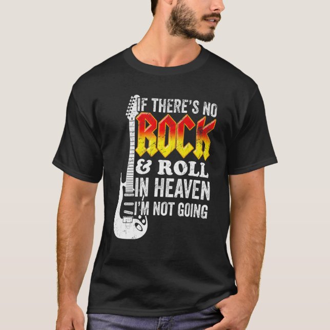 Camiseta Rock and Roll (Frente)