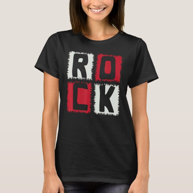 Camiseta Rock And Roll (Frente)