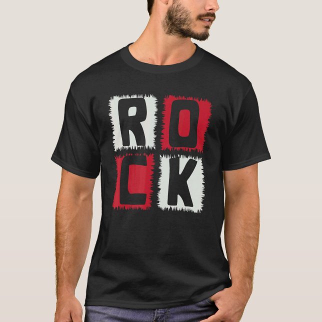 Camiseta Rock And Roll (Frente)