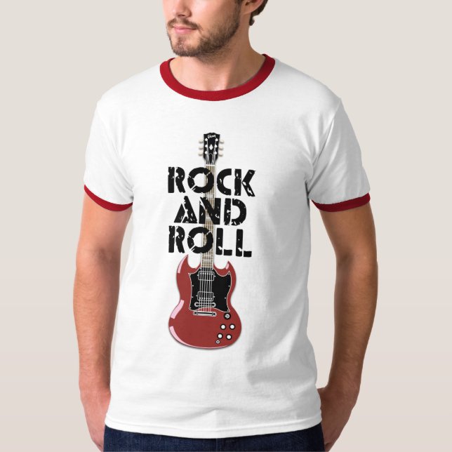 Camiseta Rock and roll (Frente)