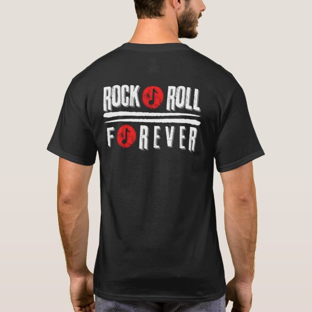 Camiseta Rock And Roll (Verso)