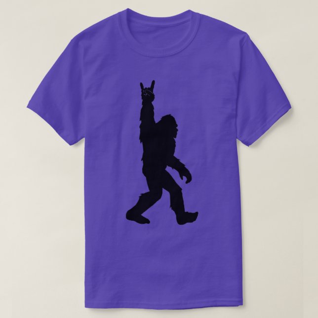 Camiseta Rock and Roll Bigfoot (Frente do Design)