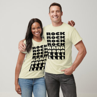 Camiseta Rock and Roll Design