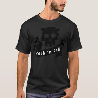 Camiseta rock and roll design 1