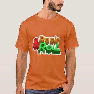 Camiseta Rock and Roll design for music lovers friend