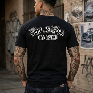 Camiseta Rock and Roll Gangster