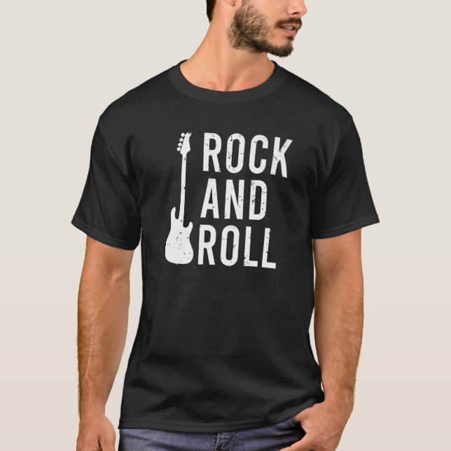 Camiseta Rock and Roll Rocker (Frente)