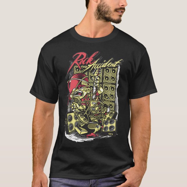 Camiseta Rock Auident (Frente)