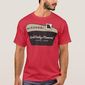Camiseta Rock Bridge Memorial State Park Missouri Welcome S