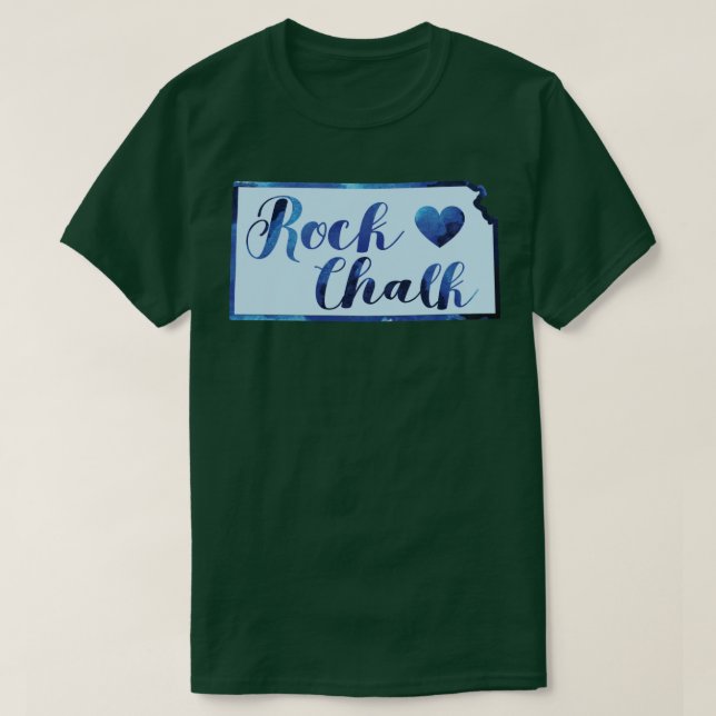 Camiseta Rock Chalk 1 (Frente do Design)