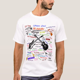 Camiseta Rock Clássico - os Anos setenta!