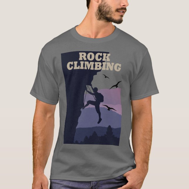 CAMISETA ROCK CLIMBING (Frente)