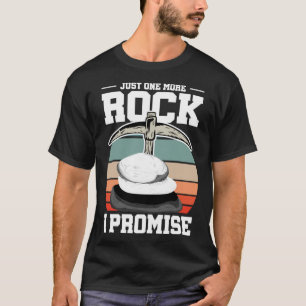 Camiseta Rock Collector Só Mais Um Rochedo Que Prometo Geól