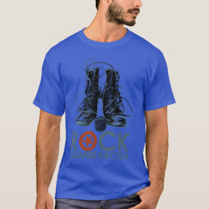 Camiseta Rock Contra o Racismo Botas menino