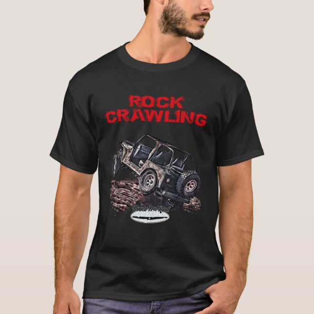 Camiseta Rock Crawling Rock crawling Truck Sqare Body Squar (Frente)