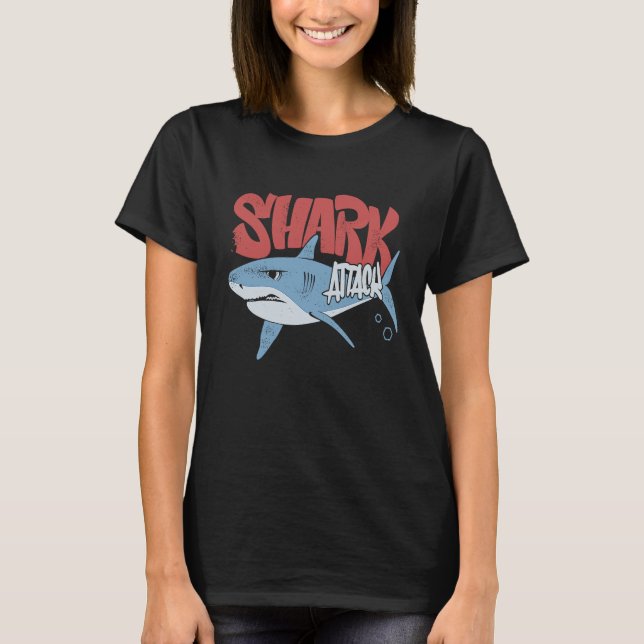 Camiseta Rock Dolphin A Great Week For A Shark To Stay Posi (Frente)