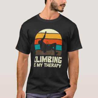 Camiseta Rock Escalando Bouldering Subindo Divertido