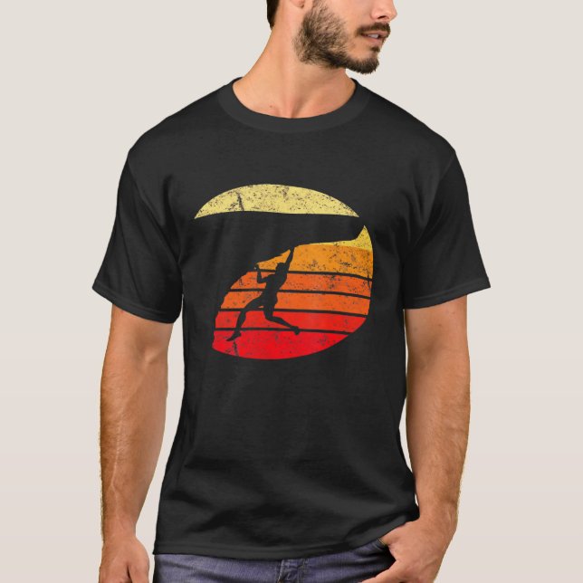 Camiseta Rock Escalando Sol Distante Sunset (Frente)