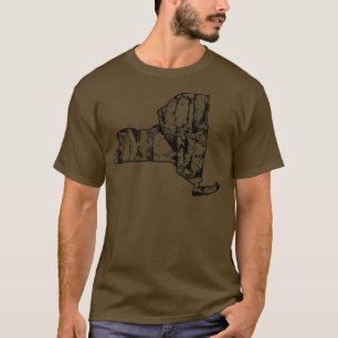 Camiseta Rock Escalbing New York Rock State Clim