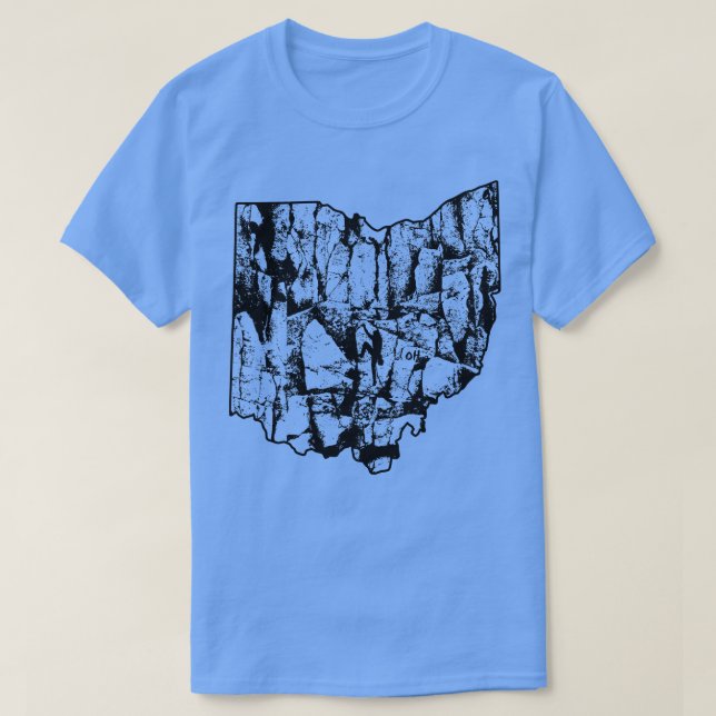 Camiseta Rock Escalbing Ohio Rock State Escalb Ar (Frente do Design)