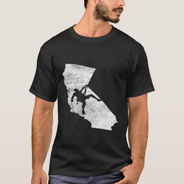 Camiseta Rock Escaling California Rock (Frente)