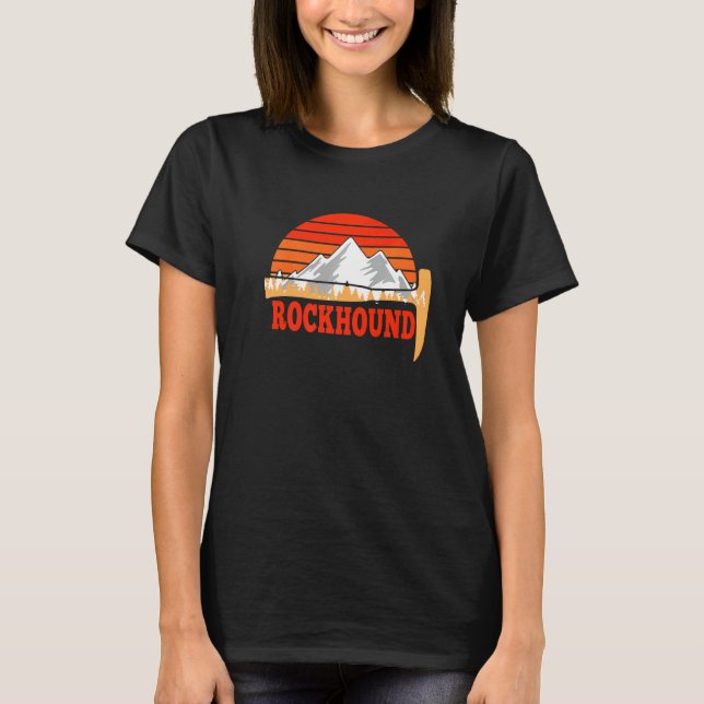 Camiseta Rock Geology We Love Rocks Love Be A Rockhound (Frente)