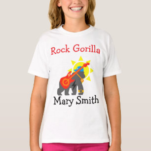 Camiseta Rock Gorilla