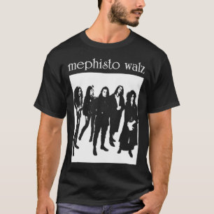 Camiseta rock gótico da morte dos anos 80