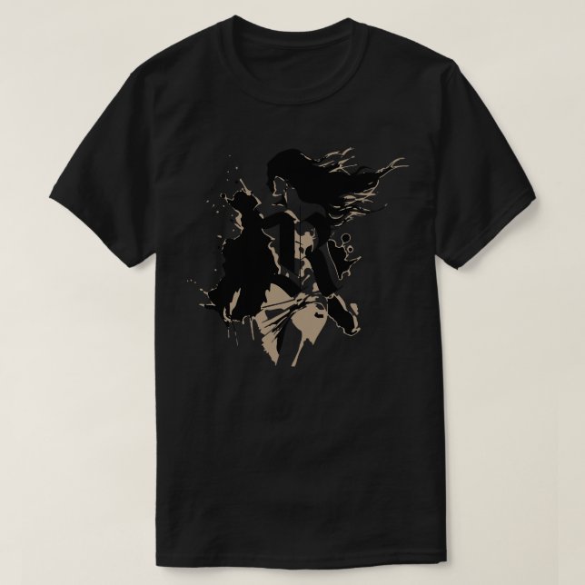 Camiseta Rock Gótico design 1 (Frente do Design)
