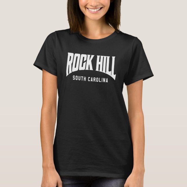 Camiseta Rock Hill Carolina do Sul (Frente)