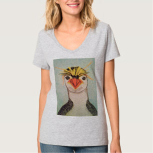Camiseta Rock Hopper Pinguim
