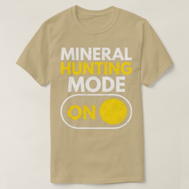 Camiseta Rock Hunter, Geólogo Rock Hunter Rockhoundg Hu (Frente do Design)