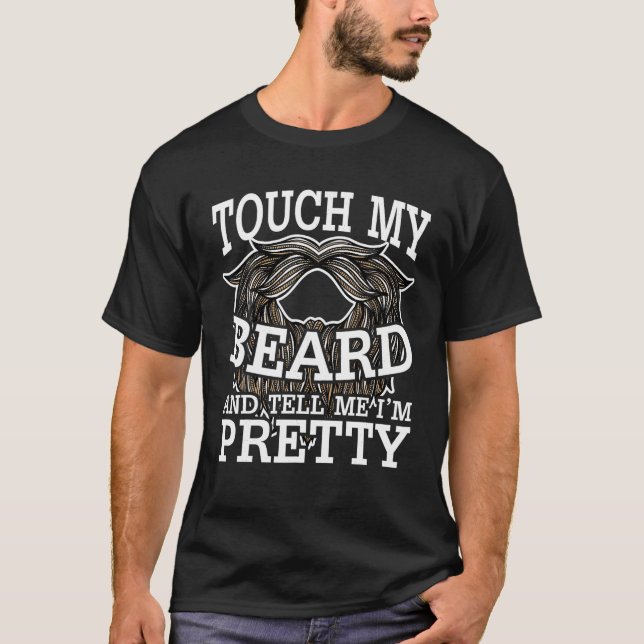 Camiseta Rock Meme Toque Minha Barba E Me Diga Que Sou Boni (Frente)