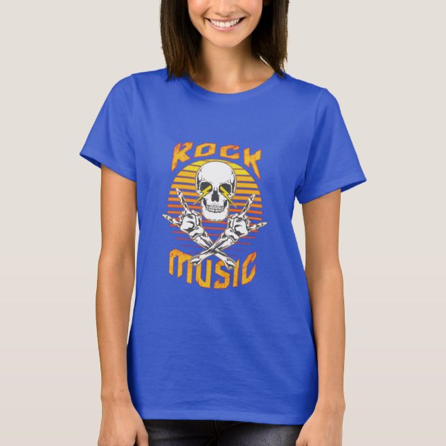 Camiseta Rock Music (Frente)