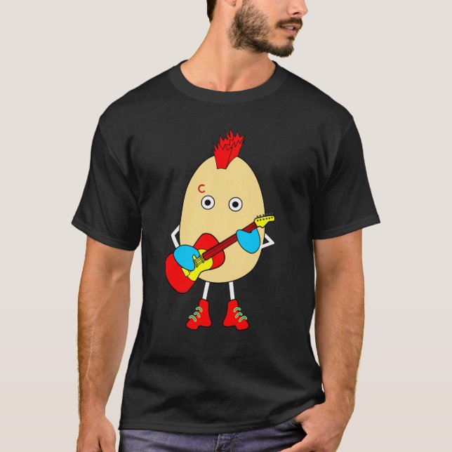 Camiseta Rock Musical Egghead (Frente)