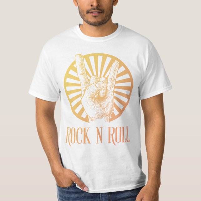 Camiseta Rock N Roll (Frente)