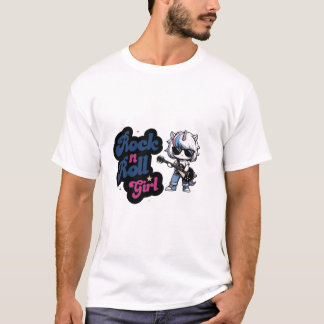 Camiseta Rock N Roll Girl